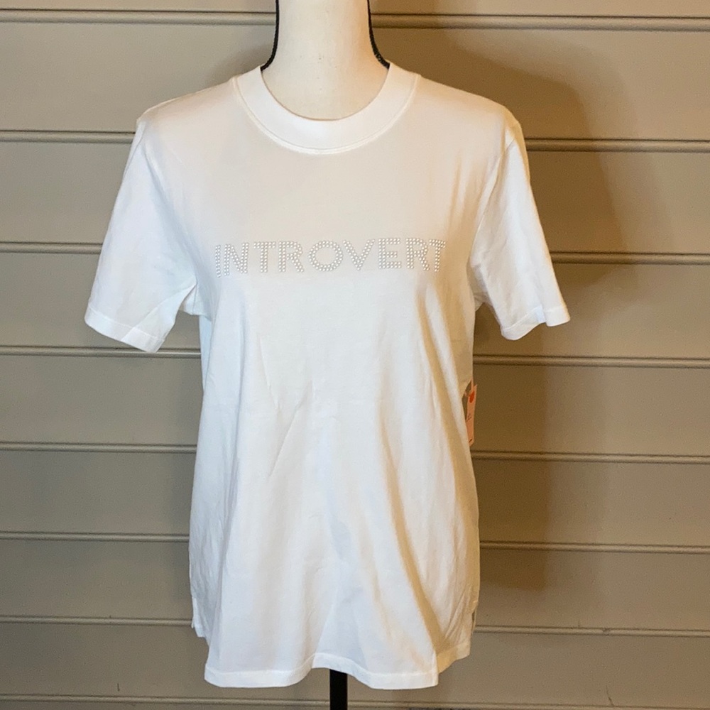 NWT Ban.do Introvert Retro Graphic T Shirt Cotton - Picture 3 of 9